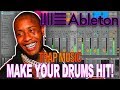 ABLETON TRAP | How To Make Your Drums Bang Harder Like The Pros | ableton 10 tips