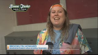 Windsor Forest teacher is "A Banana for the Teacher" winner