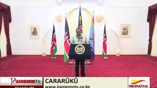 Cararuku-Wathani mweru itììna ria muthia ria President Uhuru