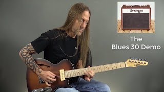 Bootlegger Blues 30 Guitar Amp Demo - Steve Stine Guitar Lessons