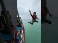 ahmad sarhan terjun semasa bercuti di pulau redang