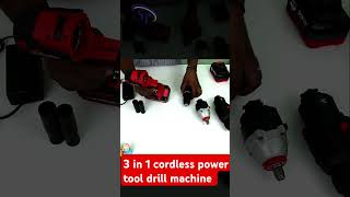 3 in 1 cordless power tool drill, hammer and wrench #sathyatechware #jpt #drill #wrench #hammer