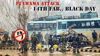 pulwama attack 😢 / black day/ 14 February / pulwama status / Indian army status / sad status 😭