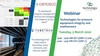 Webinar | Integrity and Maintenance Technologies