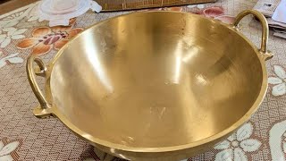 Is it worth buying?Unboxing Traditional Bronze Kadai Alo keema gravy recipe Mannarcraft bronze kadai