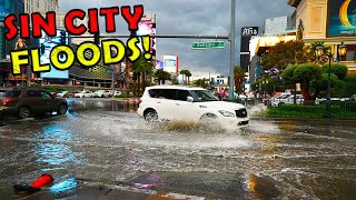 LAS VEGAS IS FLOODING!!! it's Pouring!