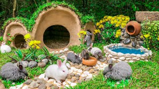 Rescue Rabbit Building Mud House And Fish Pond For Catfish