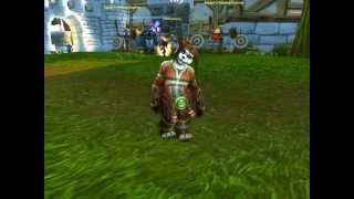 Female Pandaren Monk - Animations