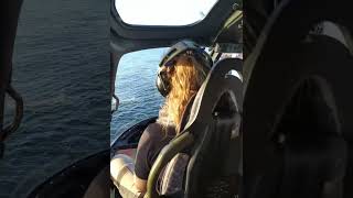 ABANDONED the SHIP in the HELICOPTER #ocean #sea #sealife #seaman #shortvideo #trip #sunday #shorts