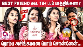 VIJAY SIR தான் என்னோட Crush😍 | Varisu actor Sanjana Tiwari Fun Interaction