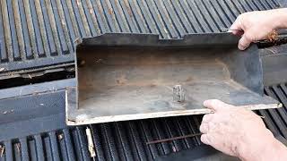 Differences between A/C Glove Box Liner and NON A/C Liner on Chevy C10 and GMC Trucks. Removing Lock