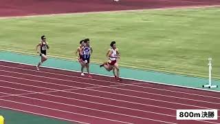 第75回 沖縄陸上選手権大会兼国体選考会 外間勇太・仲井真タイ剣人