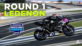 LA SAISON COMMENCE BIEN - ROUND 1 LEDENON  - PROMOSPORT 600cc 2024