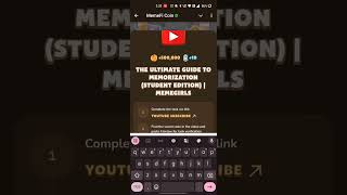 THE ULTIMATE GUIDE TO MEMORIZATION(STUDENT EDITION) | MEMEGIRLS | Memefi New Video Code