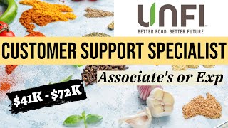 #WFH with UNFI | Customer Support Specialist | $41K - $72K | APPLY TODAY! | Associate's or Exp