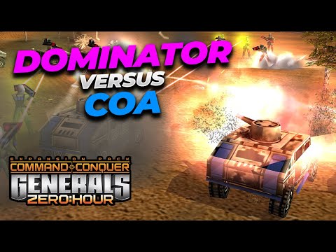 1v1 DoMiNaToR vs Coa Generals Zero Hour