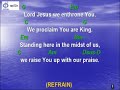 cfc edmonton clp song lord jesus we enthrone you with lyrics