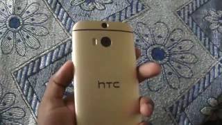 HTC ONE M8 EYE GOLD UNBOXING \u0026 REVIEW [ HINDI ]