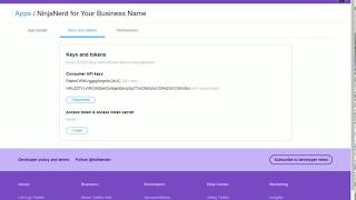 Connecting Twitter API Tutorial