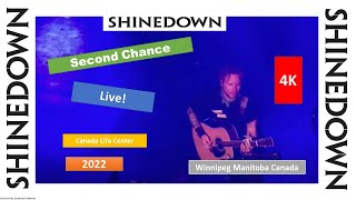 Shinedown Second Chance Live Winnipeg July 26 2022 4K!