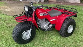 1987 Honda 250ES Big Red.  Most known three wheeler of all time. D\u0026A Restorations