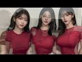 ai lookbook 4k korean idol girl group red shirt wh. pants 韓国アイドルガールズグループ 赤いtシャツと白いショートパンツ