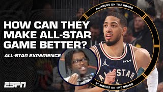 How can the NBA make All-Star Weekend BETTER? Kenny & the crew DEBATE 🤔 | Numbers on the Board