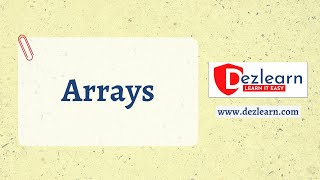 Session 1: Concept of Arrays in Java | Programming with Arrays, Lists, Sets and Maps Series