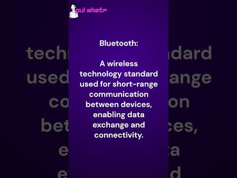 What is Bluetooth?