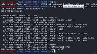Exploiting Windows 10 Machine Remotely🕵🏼SMBGhost CVE 2020-0796 - Windows 10 Manual Exploitation 7.3