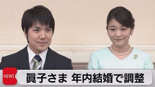 眞子さま 年内結婚で調整（2021年9月1日）