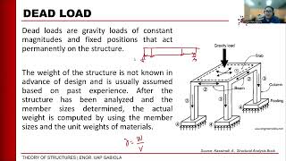 REVIEW DESIGN AND CONSTRUCTION | STRUCTURAL THEORY - LOAD ESTIMATION