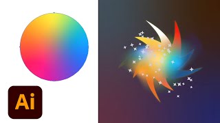 Illustrator Daily Creative Challenge - Galaxy Illustration | Adobe Creative Cloud