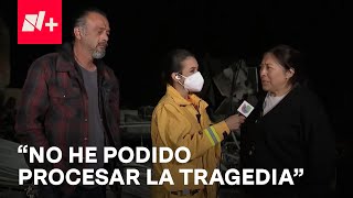 Desgarrador testimonio de afectada por incendios en California al regresar a su casa - N+