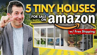 5 Tiny Houses For Sale on Amazon (with free shipping)
