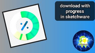 download with progress using blocks | sketchware