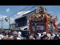 令和5年 健田須賀神社夏季大祭 結城夏祭り 還御 町内渡御