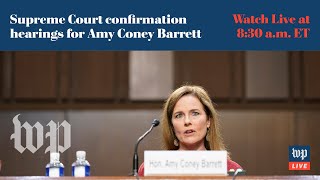 Third day of Amy Coney Barrett’s Supreme Court confirmation hearing - 10/14 (FULL LIVE STREAM)