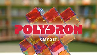 Original Crystal Polydron CMY Set