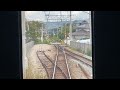 １０／19の撮影あれこれ①博多→城戸南蔵院☀️🚃 jr九州 福北ゆたか線 813系 前面展望 回送列車