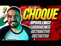 CHOQUE - OS DIFERENTES TIPOS: HIPOVOLÊMICO, OBSTRUTIVO, CARDIOGÊNICO