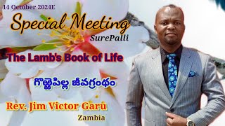 Special Meeting // 14 October 2024E //  Rev. Jim Victor Garu, Zambia //