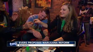 Gov. Tony Evers announces proposal to reform Wisconsin’s marijuana laws