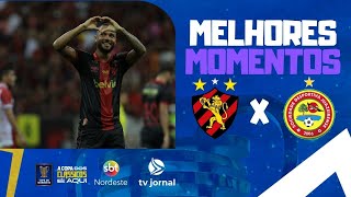SPORT 3 X 0 JUAZEIRENSE - Melhores Momentos - Copa do Nordeste - 27 03 2024