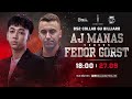 🔴 live showmatch fedor gorst vs albert james manas race to 17 billiards pool vn