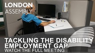 Tackling the disability employment gap