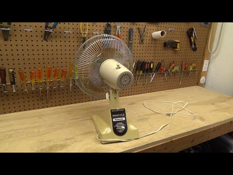 Panasonic Panacycle F 1285a Oscillating Fan Youtube