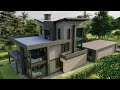 The Viv 6 bedroom Contemporary  House plan