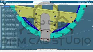 3DExperience CATIA V6 - Mechanical design - Assembly/Part design/Drawing - Aft fuselage assembly jig