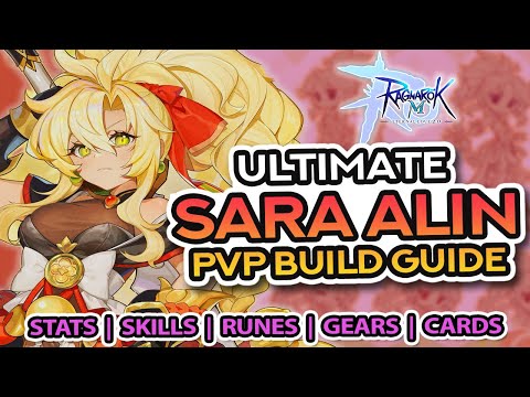 SARA ALIN DPS Build Guide for PVP Stats, Skills, Runes, Gear, Maps and MORE!!